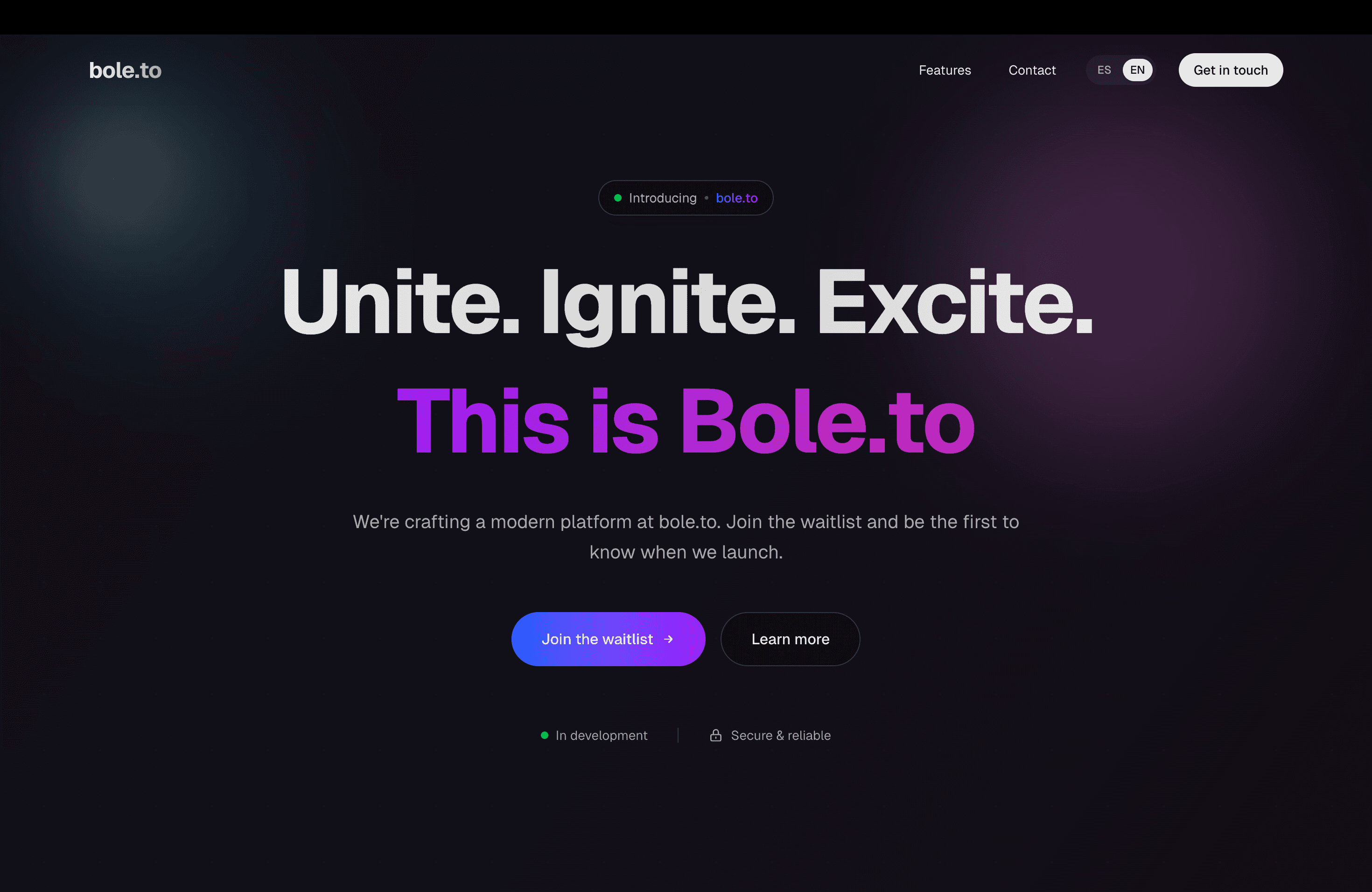 Bole.to - Social Ticketing & Events Operation Platform